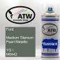 Preview: Ford, Medium Titanium Pearl Metallic, YG / M6442: 400ml Sprühdose, von ATW Autoteile West.